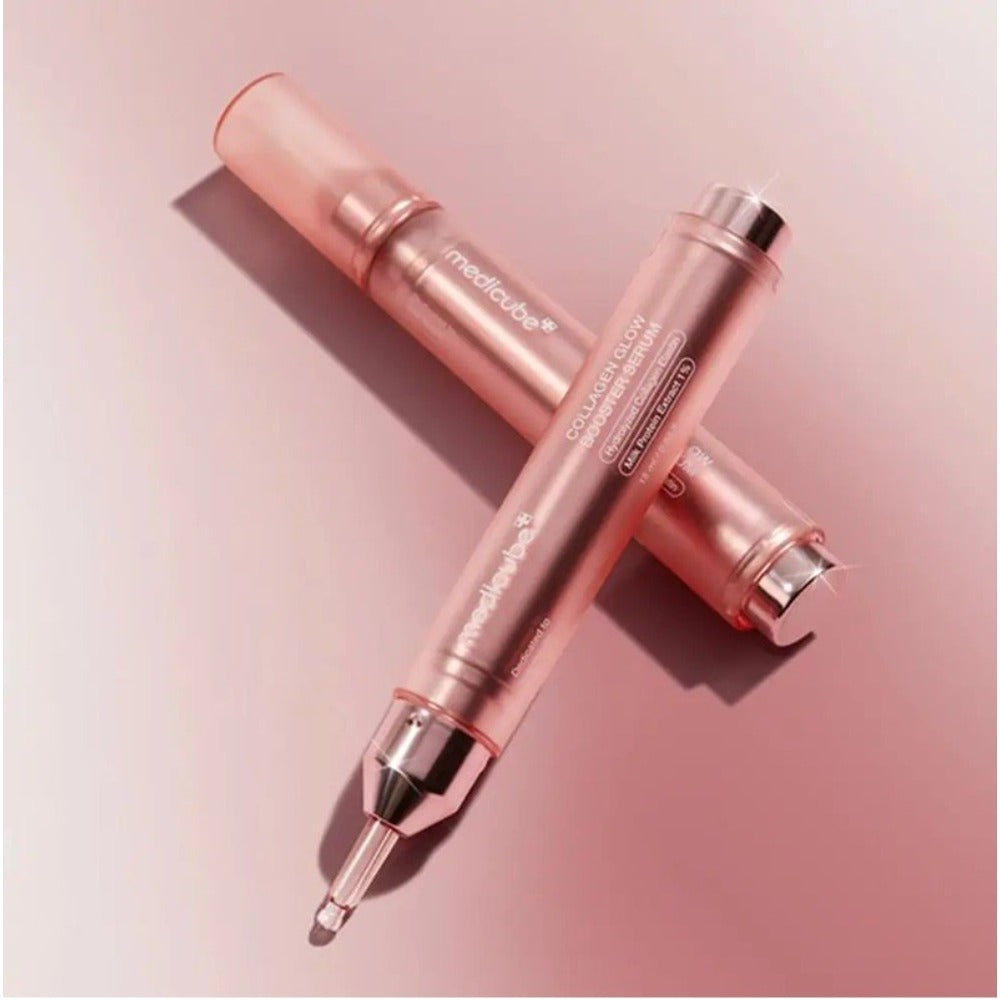 MEDICUBE Collagen Glow Booster Serum 15ml – Ser cu Colagen pentru Fermitate, Hidratare Intensă, Efect Glow și Reducerea Ridurilor Fine