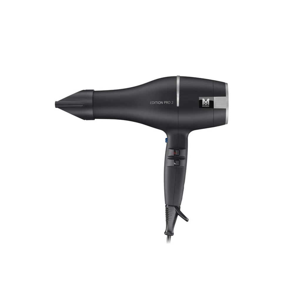 Moser ProfiLine Hairdryer Edition Pro 2 Black – Uscător Profesional de Păr 2000W