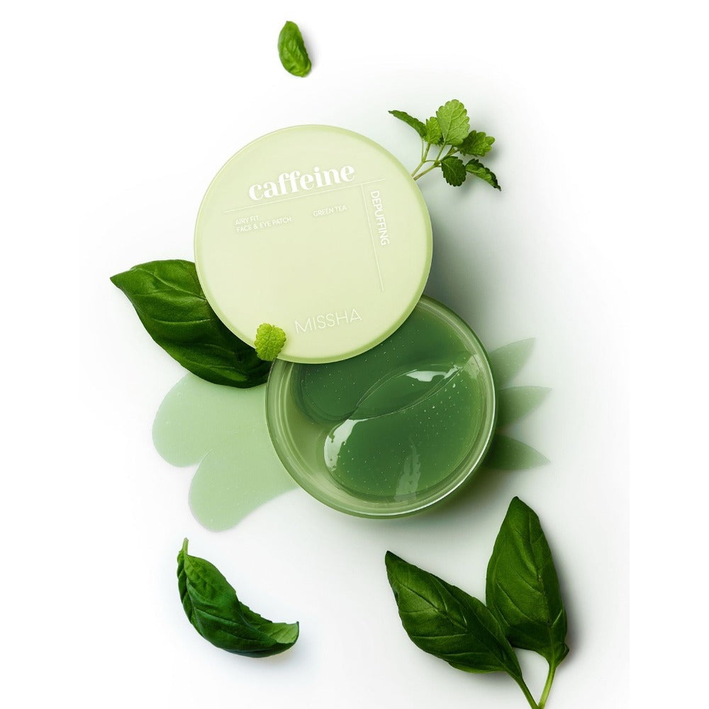 MISSHA Airy Fit Caffeine Szem- és arctapaszok 60 db