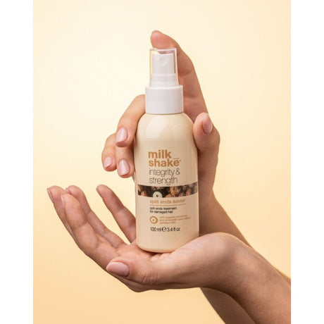 Milk Shake Integrity & Strength Ends Savior 100ml – Leave-In Hajvégápoló Töredezett Hajvégek Ellen, Regeneráló és Erősítő Kezelés