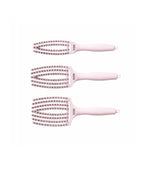 Olivia Garden Fingerbrush Boar & Nylon Pastel Pink Display 12 db