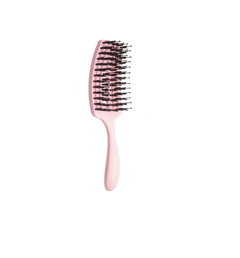 Olivia Garden Li Perie Fingerbrush Mini Roz Pentru Copii