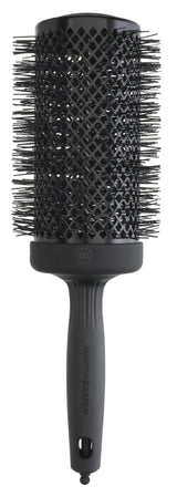 Olivia Garden Expert Blowout Black Label 65 – Extra-hosszú professzionális hajkefe hullámos sörtékkel a maximális volument, ragyogást és gyors szárítást biztosítva