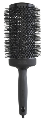 Olivia Garden Expert Blowout Black Label 65 – Extra-hosszú professzionális hajkefe hullámos sörtékkel a maximális volument, ragyogást és gyors szárítást biztosítva