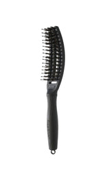 Olivia Garden Fingerbrush Boar & Nylon Black Kibontó kefe S