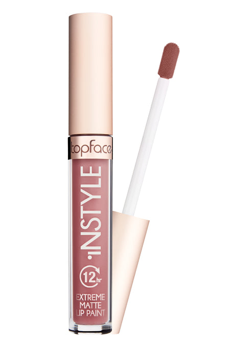 Topface Extreme Matte Instyle Folyékony Rúzs 12H – Intenzív Szín, Ultra Matt Finish és Hosszantartó Kényelem