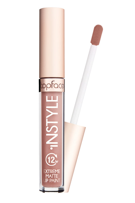 Topface Extreme Matte Instyle Folyékony Rúzs 12H – Intenzív Szín, Ultra Matt Finish és Hosszantartó Kényelem