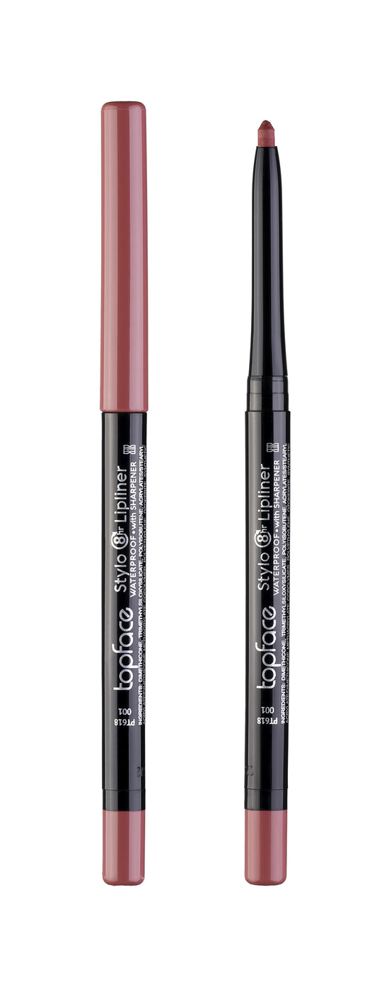 Topface Stylo Lipliner 8H ajakceruza – Tökéletes kontúr, akár 8 órás tartósság és ultra-krémes textúra