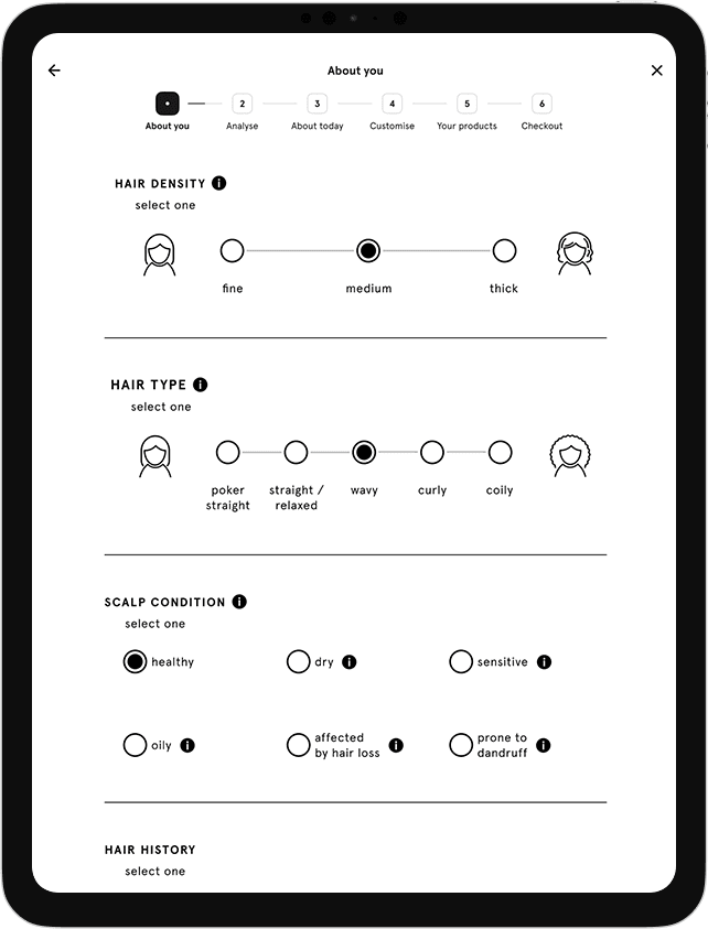 Schwarzkopf Professional SalonLab Smart Analyzer Professzionális Hajanalizátor
