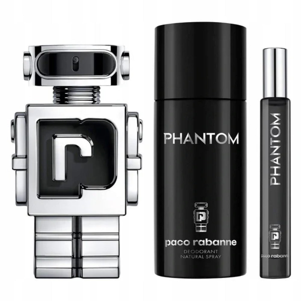 Paco Rabanne Phantom Eau de Toilette és dezodor szett, bontott csomagolású