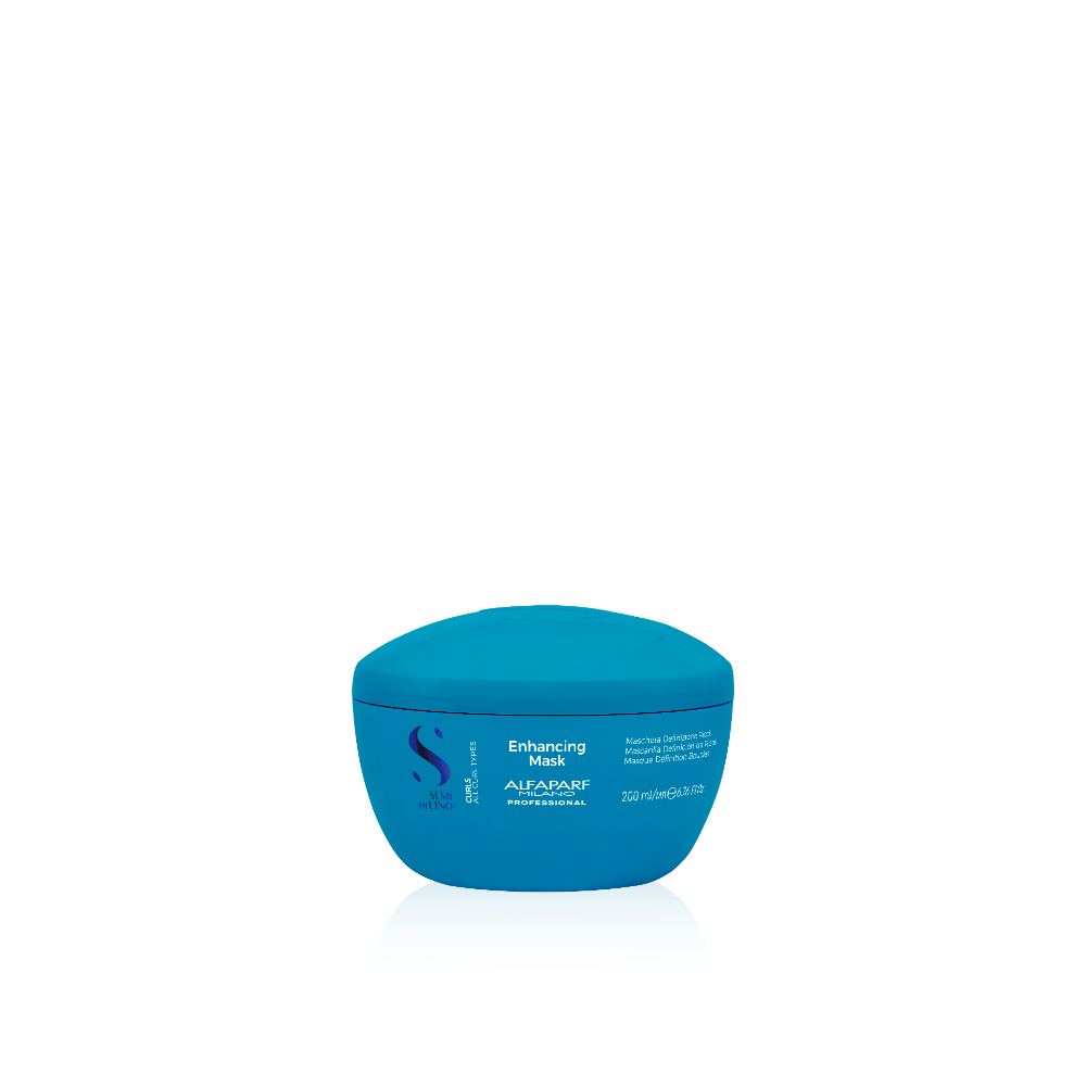 Alfaparf Milano Semi di Lino Curls Enhancing Mask – Professzionális hajpakolás göndör és hullámos hajra