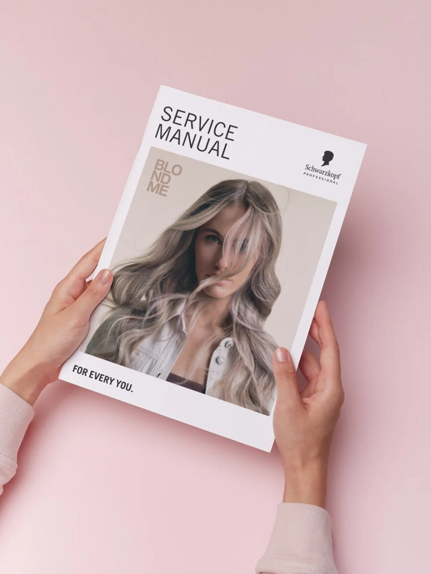 Schwarzkopf Professional BLONDME Kézikönyv - Teljes útmutató a szőkítéshez, színezéshez és Bonding technológiához, 67 oldal (EN)