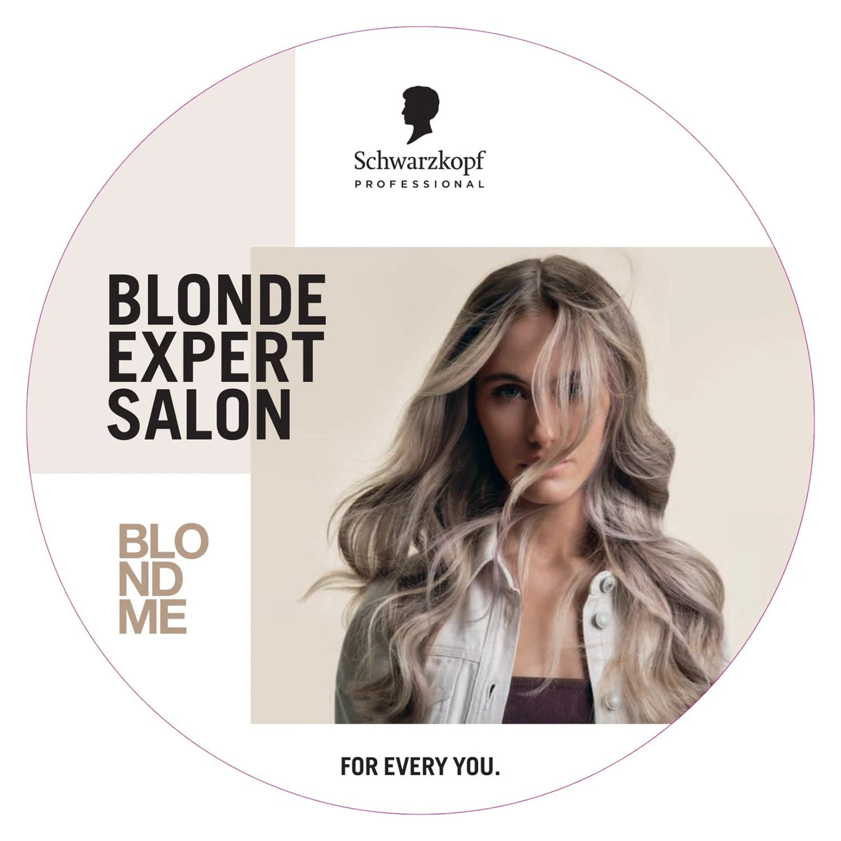 Schwarzkopf Professional BLONDME Blonde Expert Salon – Professzionális Matrica
