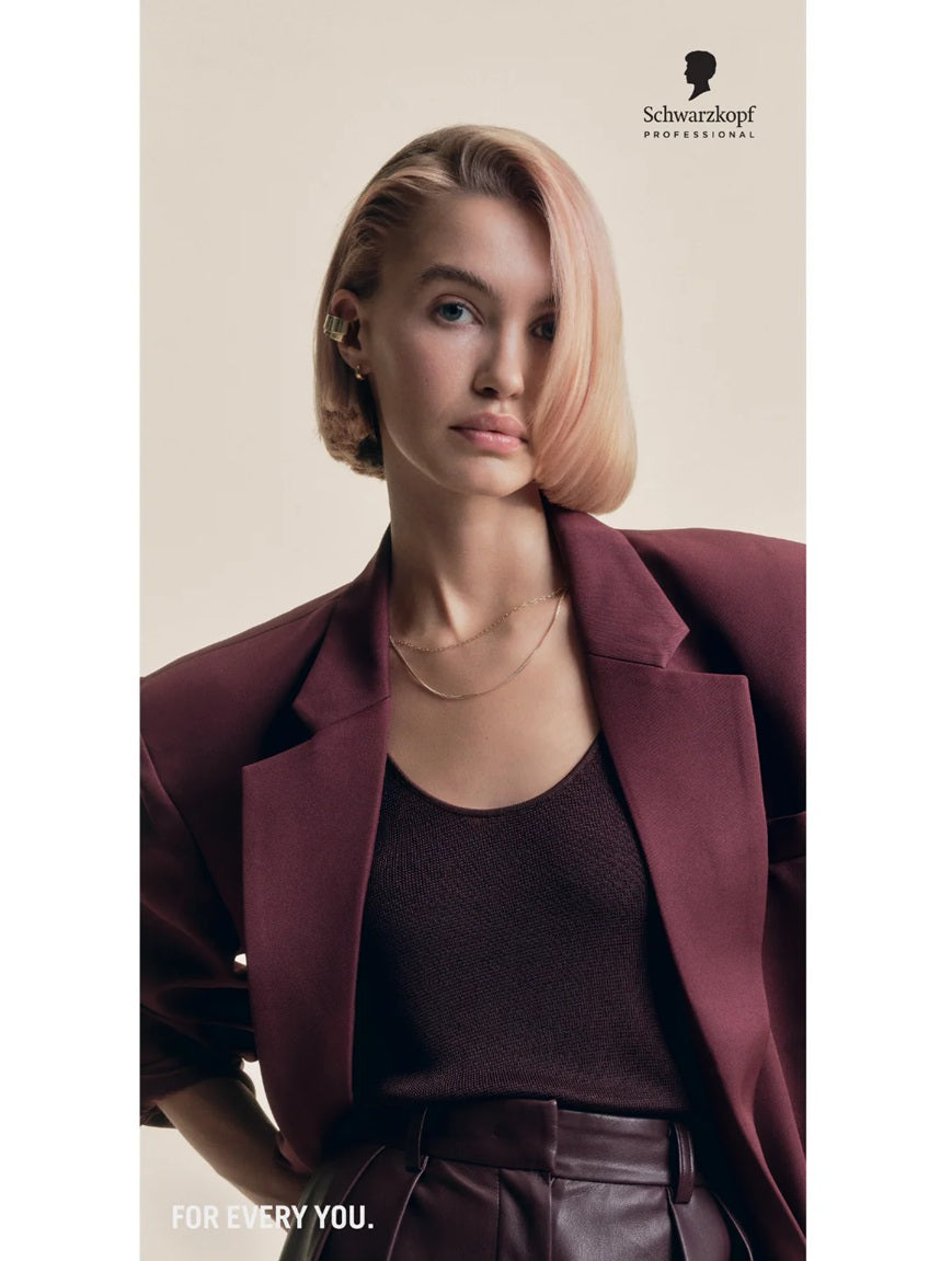 Schwarzkopf Professional BLONDME Roll-Up – Szalon promóciós anyag, 72x140 cm