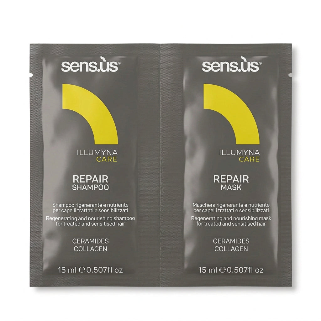 Sensus Illumyna Care Repair Sampon és hajpakolás szett 15 ml