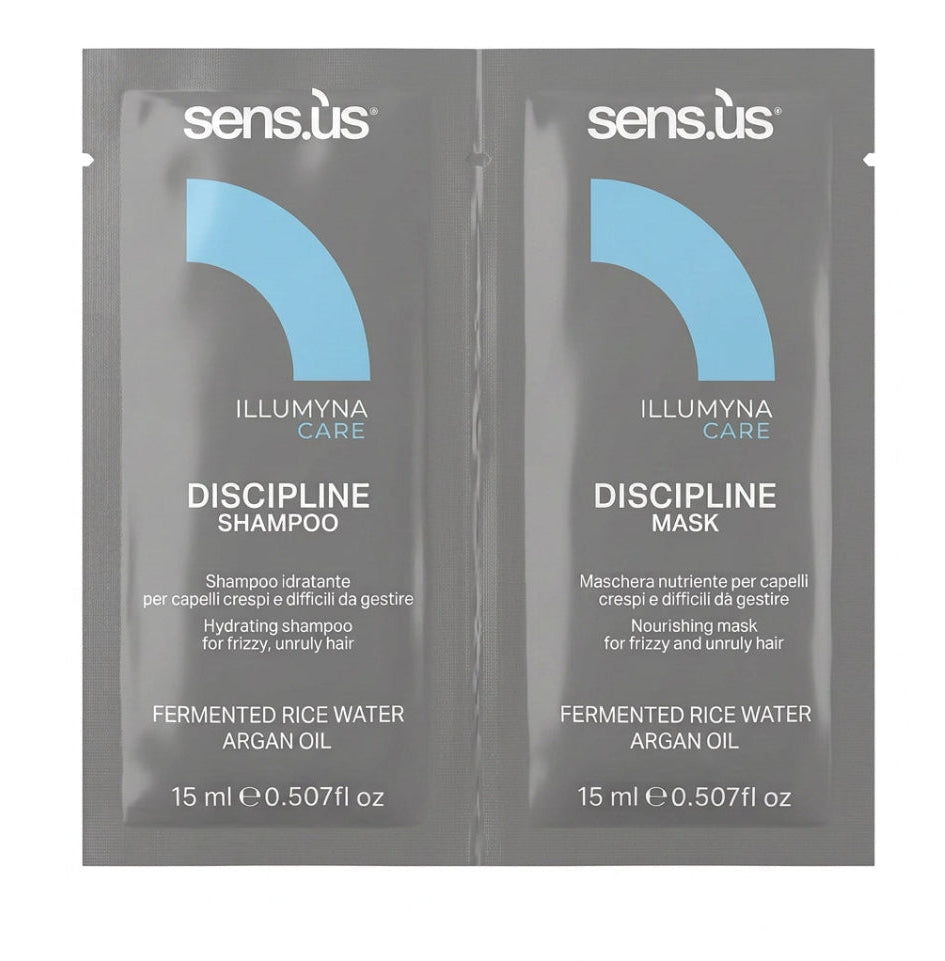 Sensus Illumyna Care Discipline Sampon és hajpakolás szett 15 ml