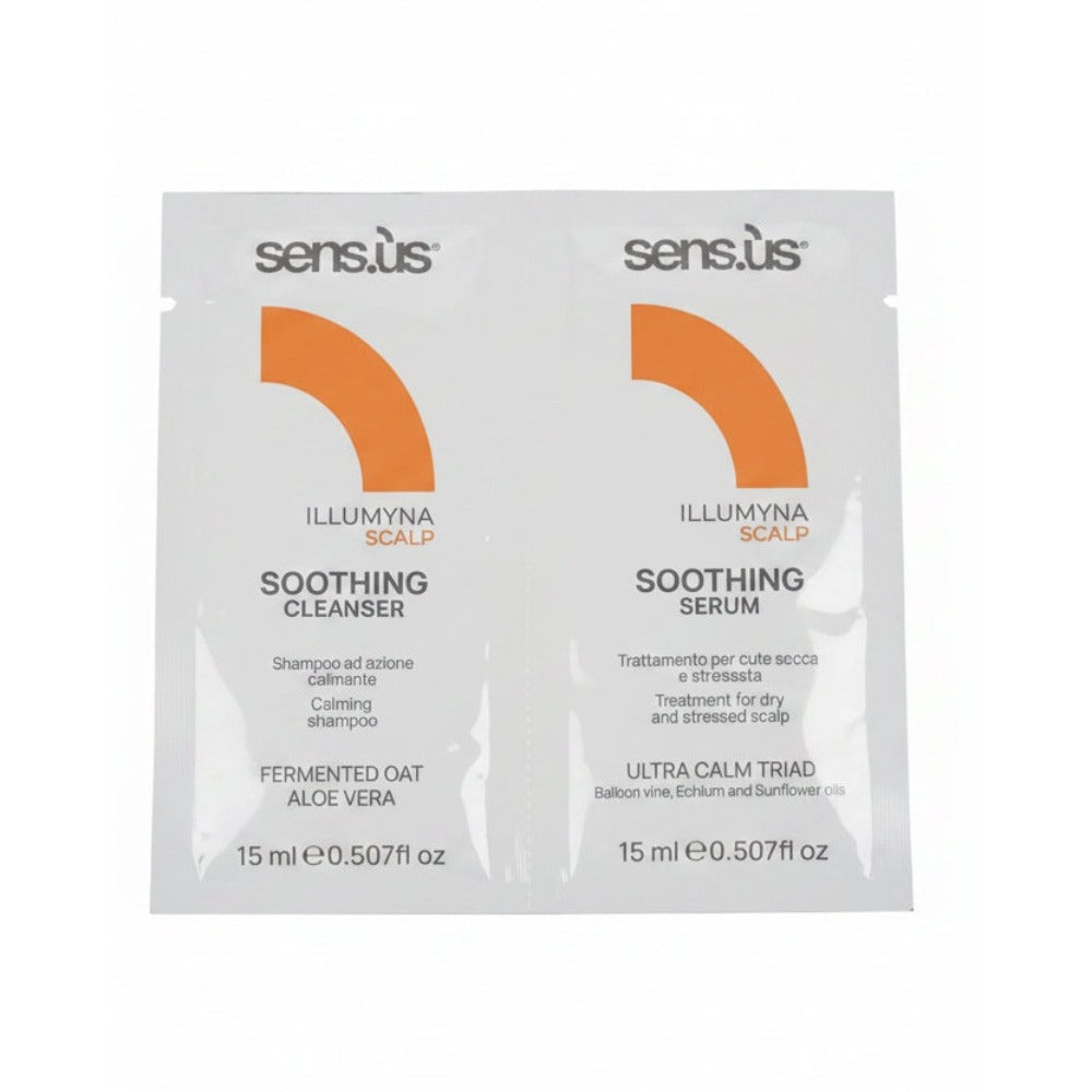 Sensus Illumyna Scalp Sampon Calmant + Ser Calmant pentru Scalp Sensibil 15 ML