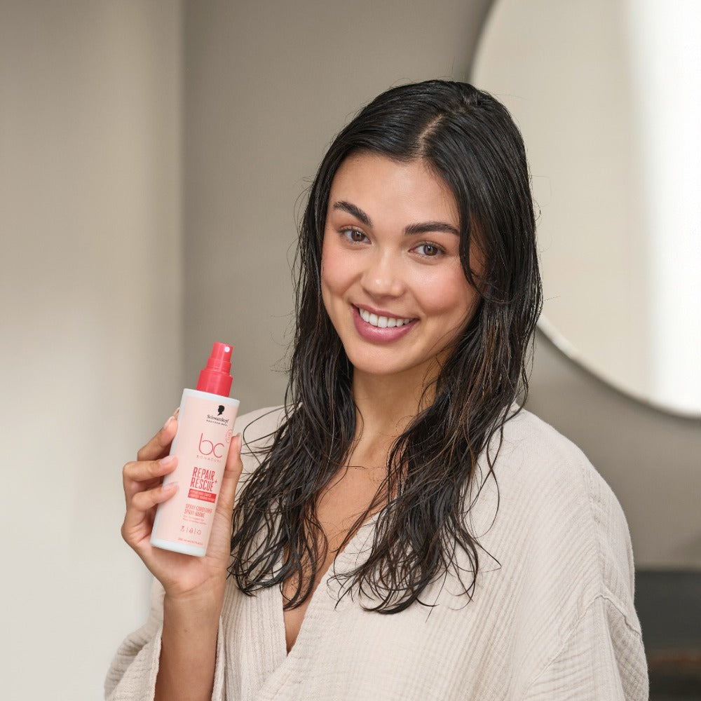 Bonacure Repair Rescue peptidás hajban maradó spray sérült hajra 200 ml - Schwarzkopf Professional