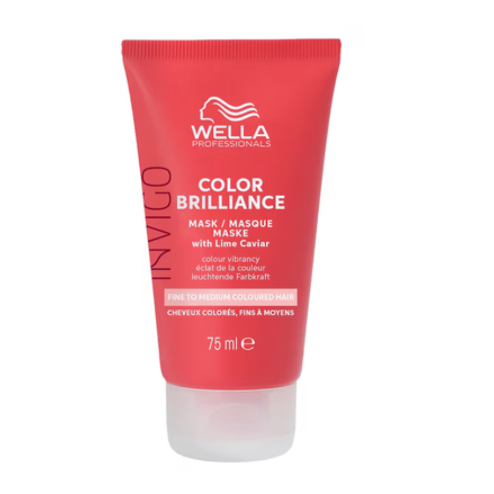 Wella Invigo Color Brilliance hajpakolás vékony szálú hajra 75 ml