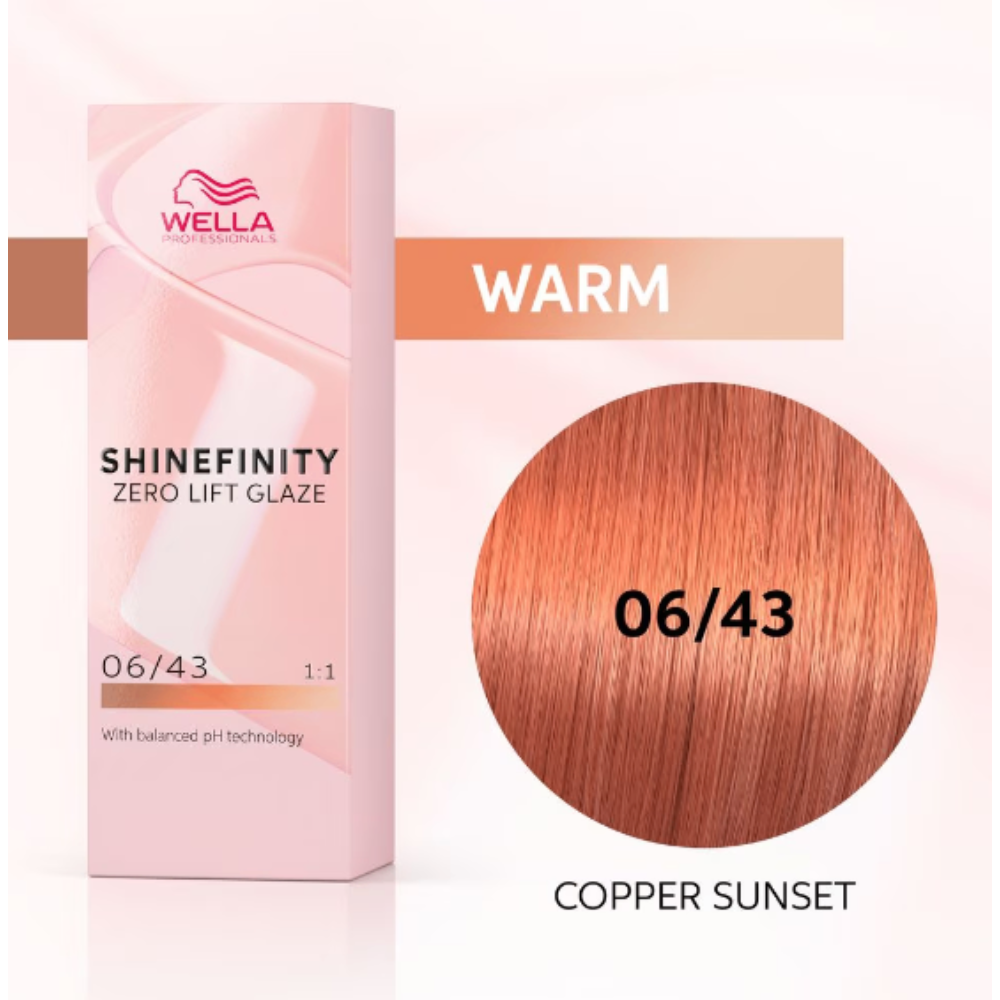 Wella Professionals Shinefinity Glaze demi-permanens hajfesték 60 ml