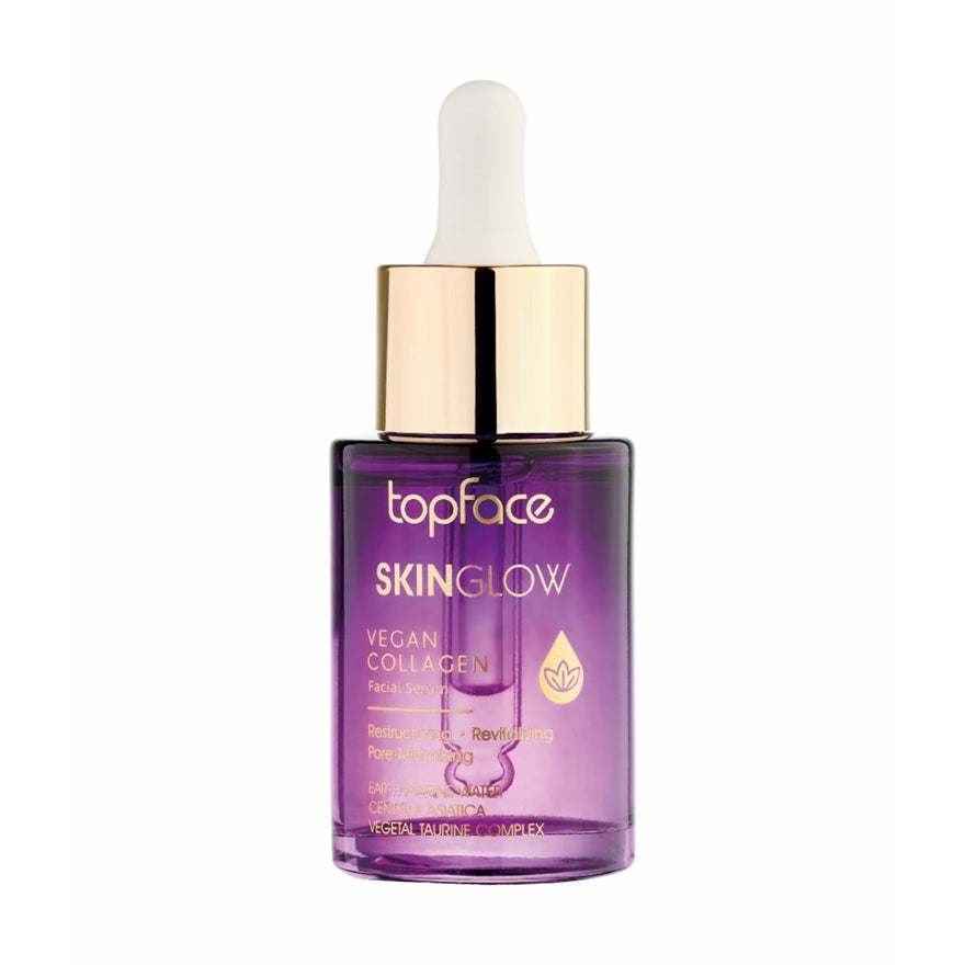 Topface SkinGlow Arcmaszk vegán kollagénnel 30ml – Feszesítés, rugalmasság és természetes ragyogás