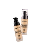 Topface Skin Editor Matte Longlasting Matt Alapozó 12H – Tökéletes Fedés, Könnyed Textúra és SPF 20 Védelem