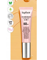 Topface Vitamin Balm Primer Base 12 az 1-ben – Sminkalap esszenciális vitaminokkal a sima, ragyogó és tökéletesen előkészített bőrért
