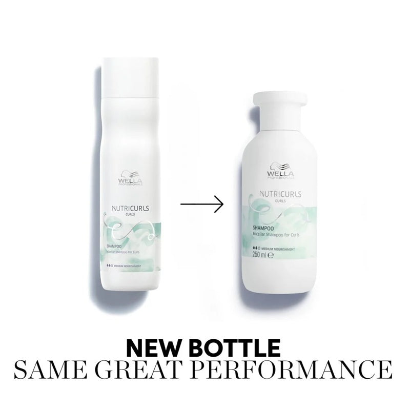 Wella Professionals Nutricurls Micellás Sampon Göndör Hajra 250ml