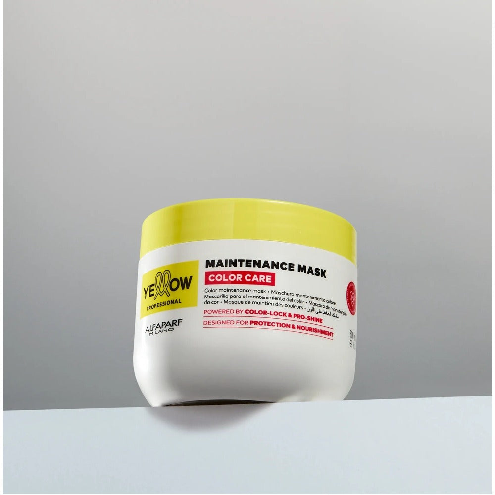 Yellow Professional Color Care – Professzionális Maszk Festett Hajra 500ml – Intenzív Színvédelem, Tartós Hidratálás és Ragyogás