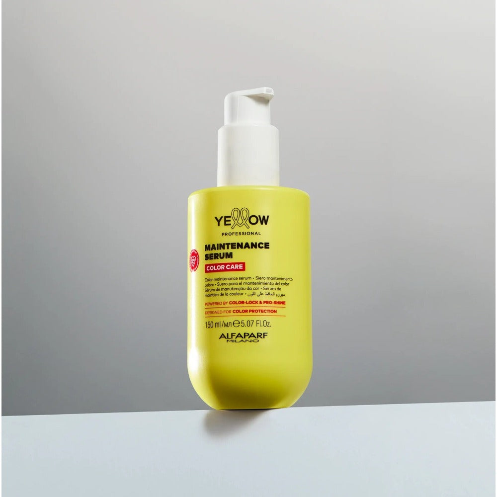 Yellow Color Care Serum 150ml – Ultrakönnyed Védő Szérum Festett Hajra | Ragyogás, Színrögzítés és UV-védelem