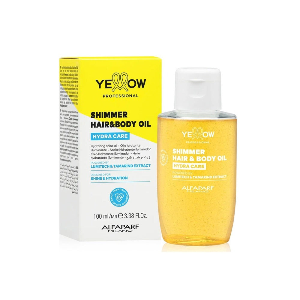 Yellow Hydra Care Hair & Body Haj- és testfényolaj 100ml