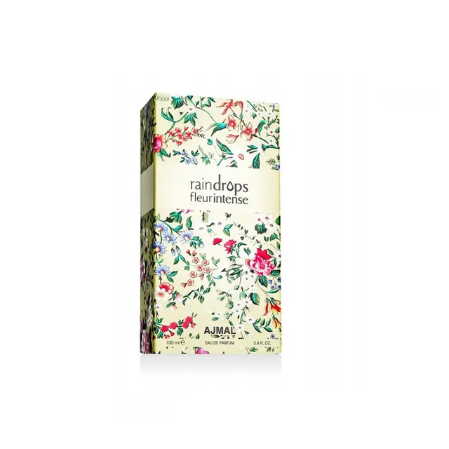 Ajmal Raindrops Fleur Intense EDP 100ml – Virágos-gyümölcsös női parfüm érzéki vaníliával és fehér őszibarackkal