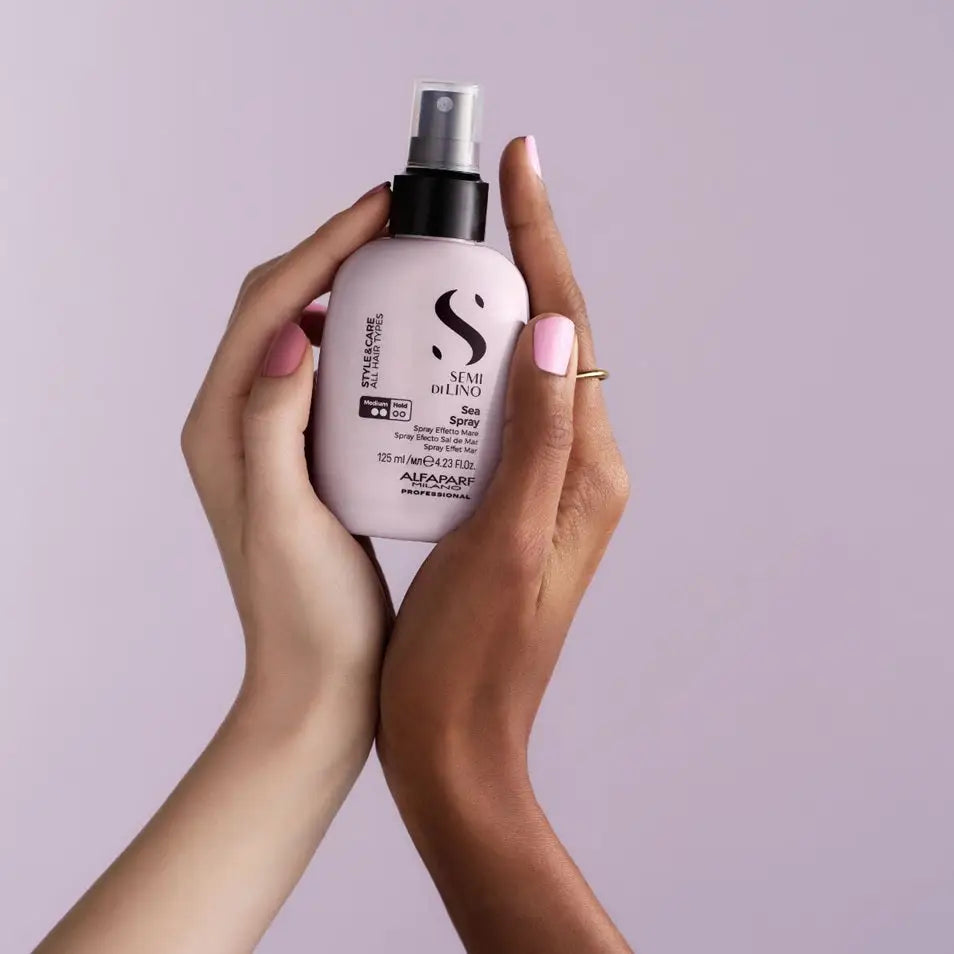 Alfaparf Milano Semi di Lino Style Care Sea Spray cu Sare de Mare 125 ml - Păr