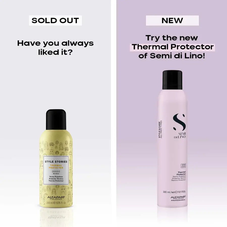 Alfaparf Milano Semi Di Lino Style&Care Spray Termoprotector 300ml – Protecție Avansată împotriva Căldurii Strălucire