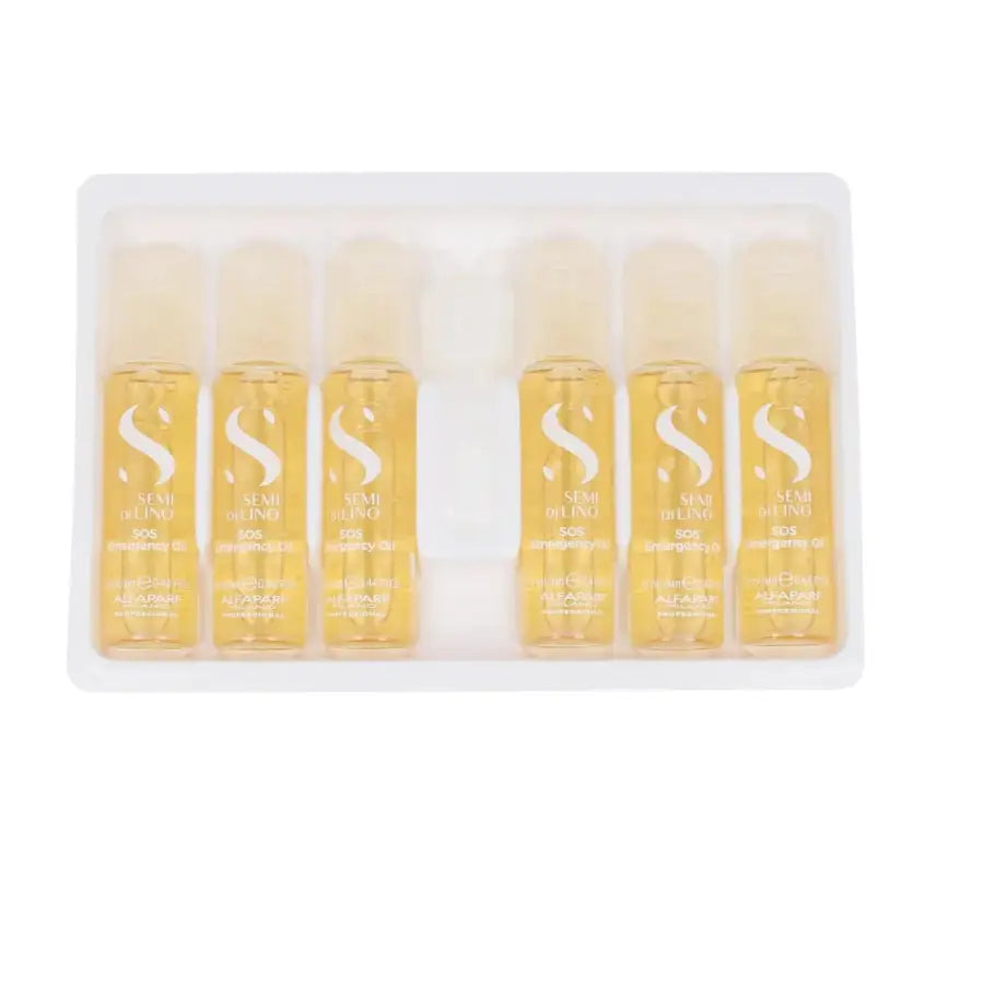 Alfaparf Semi di Lino SOS Emergency Oil ampullás kezelés 6 x 13 ml