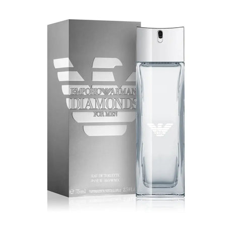 Armani Emporio Diamonds for Men 75ml – Parfum Bărbătesc de Lux Lemnos și Aromatic cu Note Seducătoare de Bergamotă