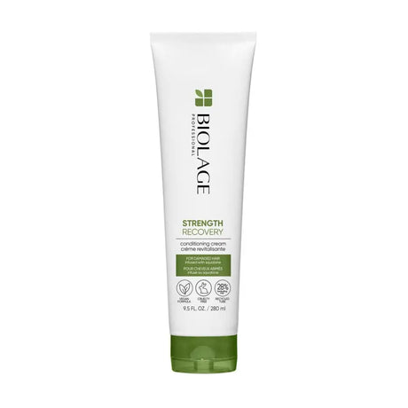 Balsam Profesional Reparare Intensă Biolage Strength Recovery cu Ulei de Squalane 200ml – Pentru Păr Deteriorat - Păr