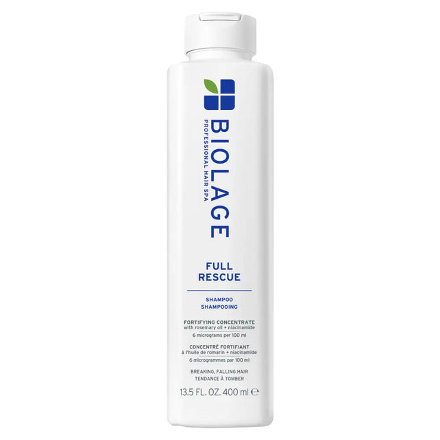 Biolage Full Rescue – Hajhullás elleni erősítő sampon rozmaringolajjal és niacinamiddal – 400ml - Haj