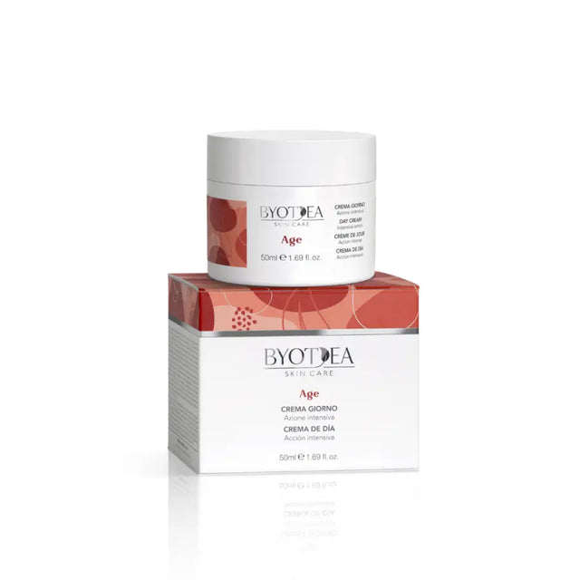 Cremă de Zi Anti-Îmbătrânire cu Acid Hialuronic Byotea Age 50ml - Ten