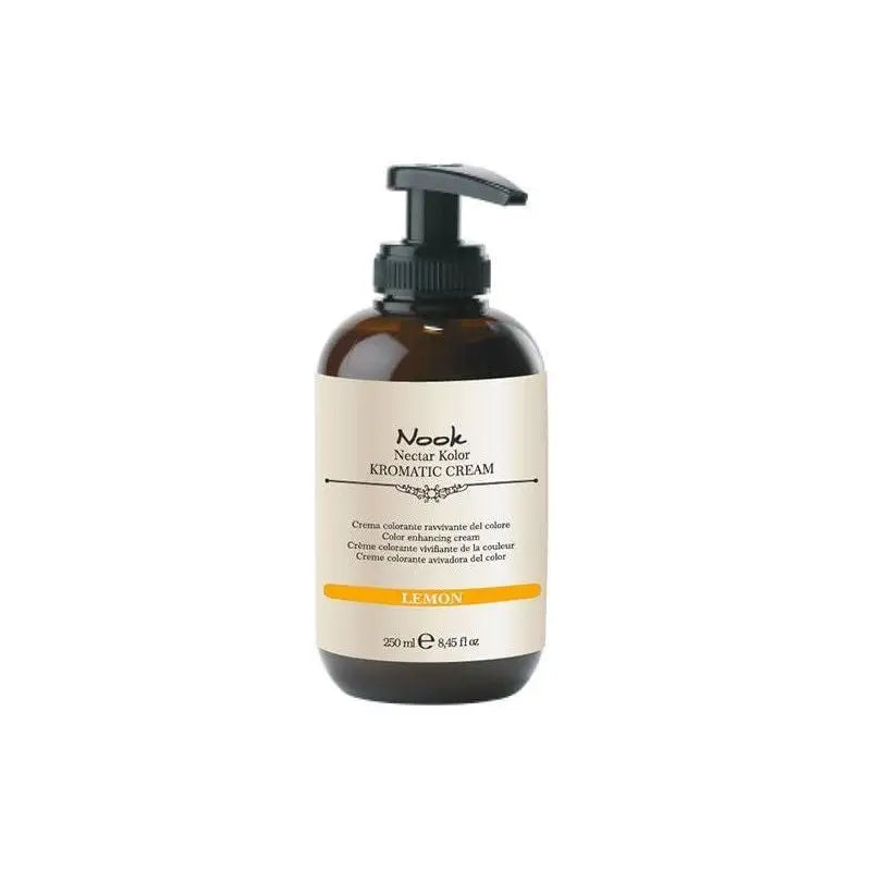 Cremă Hidratantă pentru Reîmprospătarea Culorii între Vopsiri Nook Kromatic Cream Lămâie 250ml - 250 ml - Păr