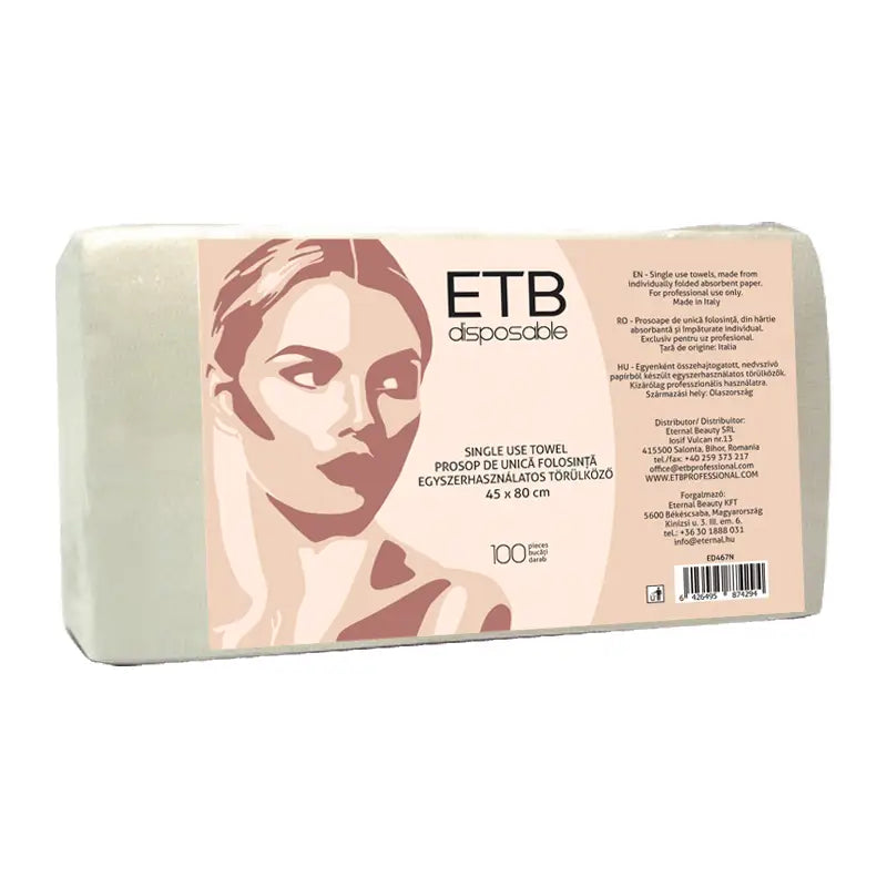 ETB Disposable eldobható törölközők 45 x 80 cm 100 db