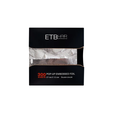 ETB Disposable Folie De Aluminiu Embosată Pretăiată 300 Buc X 27 Cm X 12cm