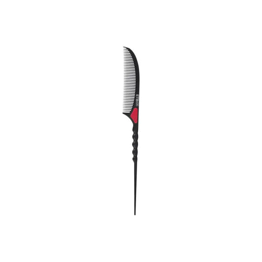 ETB Hair Carbon pieptan pentru finisat rosu