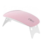 ETB Nails UV/LED lámpa Aurora Mini rózsaszín 6 W