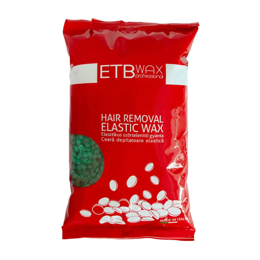 ETB Wax Elasztikus gyöngygyanta zöld 1 kg