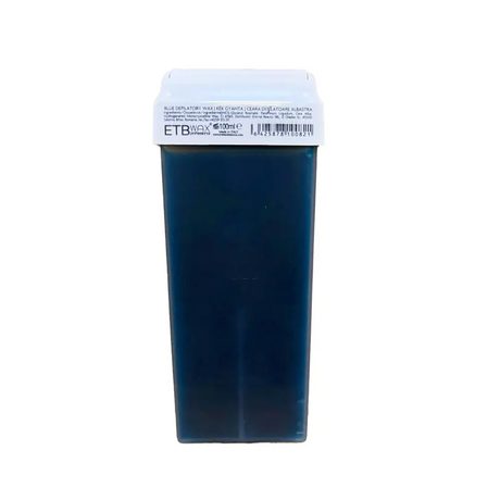 ETB Wax Kék Gyanta Széles Applikátorral – 100 ml Azulénes Professzionális Szőrtelenítéshez - Gyantázás