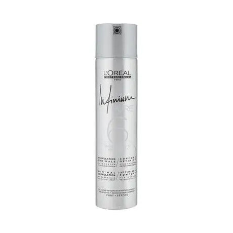 Fixativ Profesional L’Oréal Professionnel Infinium Pure Extra Strong 300ml– Fixare Extra-Puternică Ultra-Uscată Fără