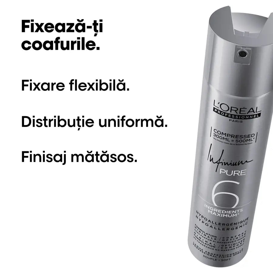L'Oréal Professionnel Infinium Pure Soft Hajlakk 300 ml