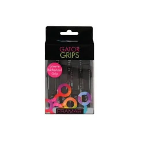 Framar Gator Grips Fekete szekcionáló csipeszek 4 db
