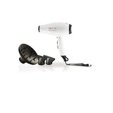 GA.MA Classic – Uscător de Păr Profesional 2200W cu Motor AC Italian Design Ergonomic și Uscare Rapidă - ALB - Aparatură